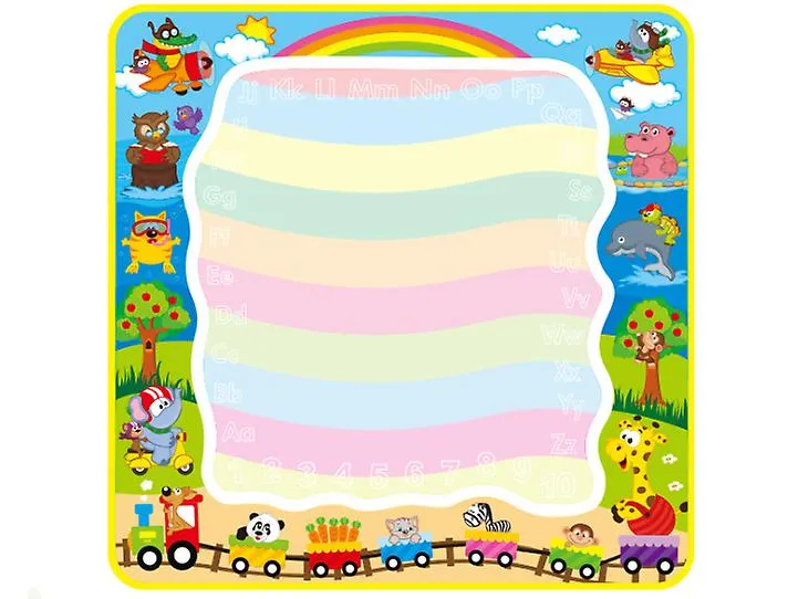100*100cm Doodle Mat Aqua Water Drawing Painting Mat ,with Magic Pens AZ13283