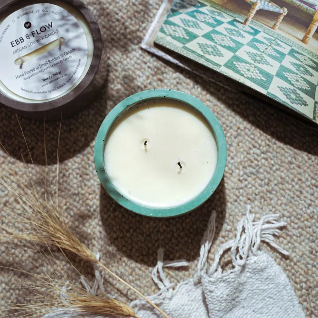 12oz Concrete Soy Wax Candle (The Forest)