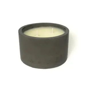 12oz Concrete Soy Wax Candle (Tobacco & Amber)
