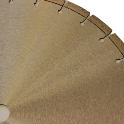 400mm Super Diamond RC Cutting Dry Saw Disc | 16" Laser Welding | 28T Ferroconcrete
