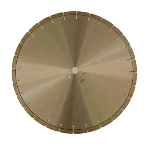 400mm Super Diamond RC Cutting Dry Saw Disc | 16" Laser Welding | 28T Ferroconcrete