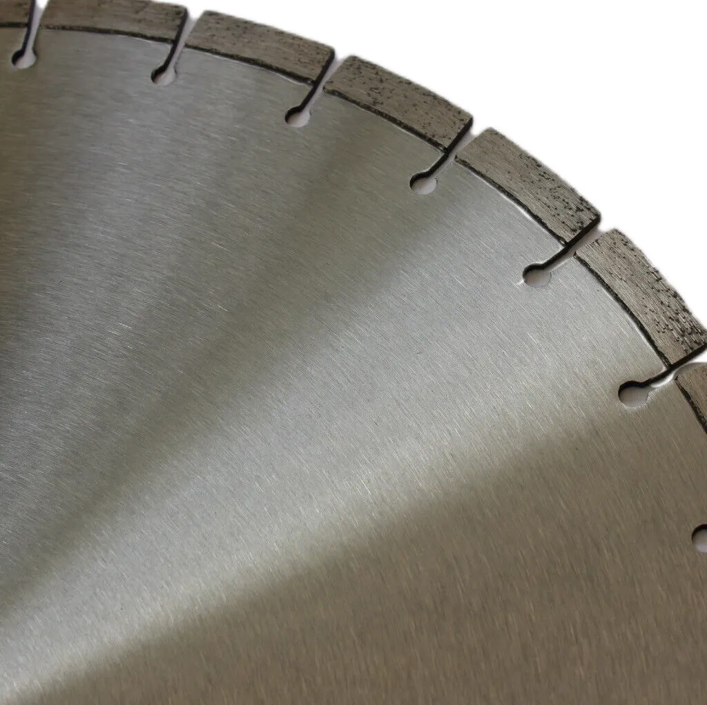 450mm Super Diamond RC Cutting Dry Saw Disc | 18" | Laser Welding | 32T | Ferroconcrete