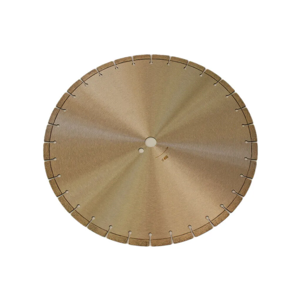 450mm Super Diamond RC Cutting Dry Saw Disc | 18" | Laser Welding | 32T | Ferroconcrete