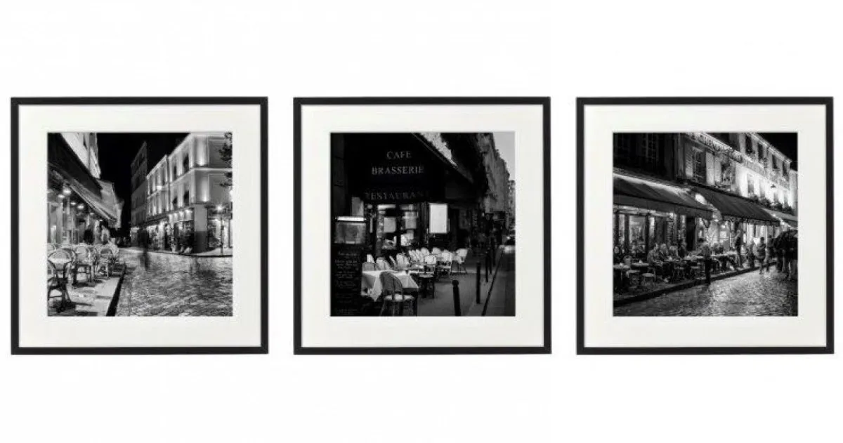 Black & White Framed Paris Prints