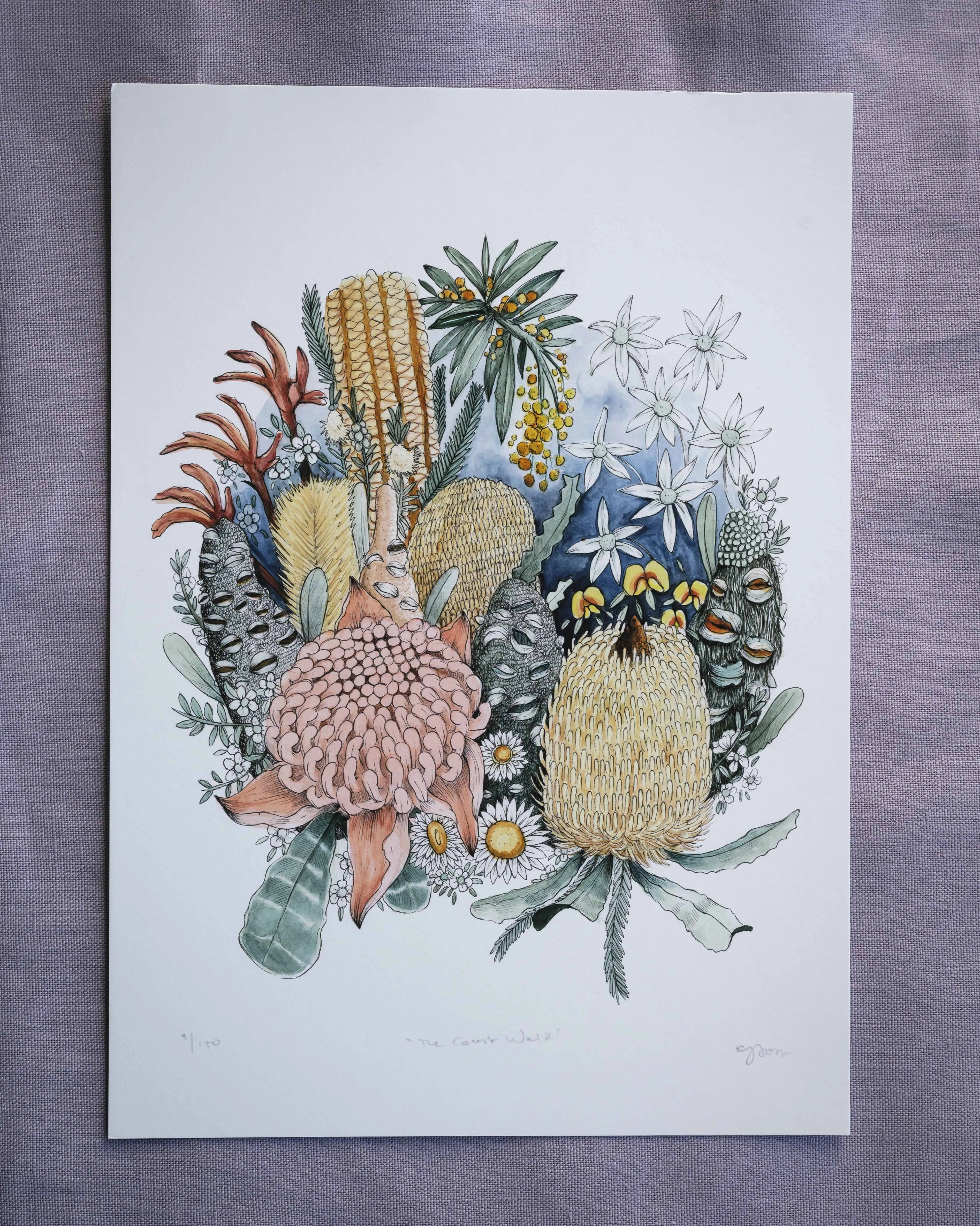 Coast Walk Giclée Print