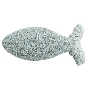 Cushion Baby Fish Aqua Blue
