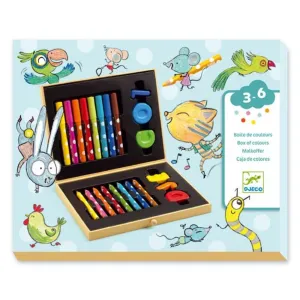 Djeco Arts and Crafts- Box of Colours for Toddlers
