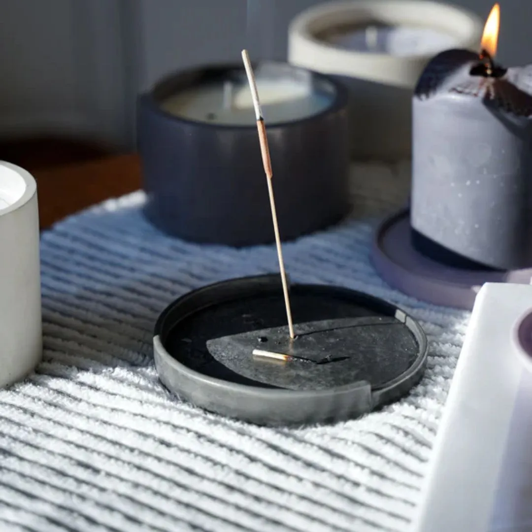 FUME Incense Holder   Drip Plate (Stone)