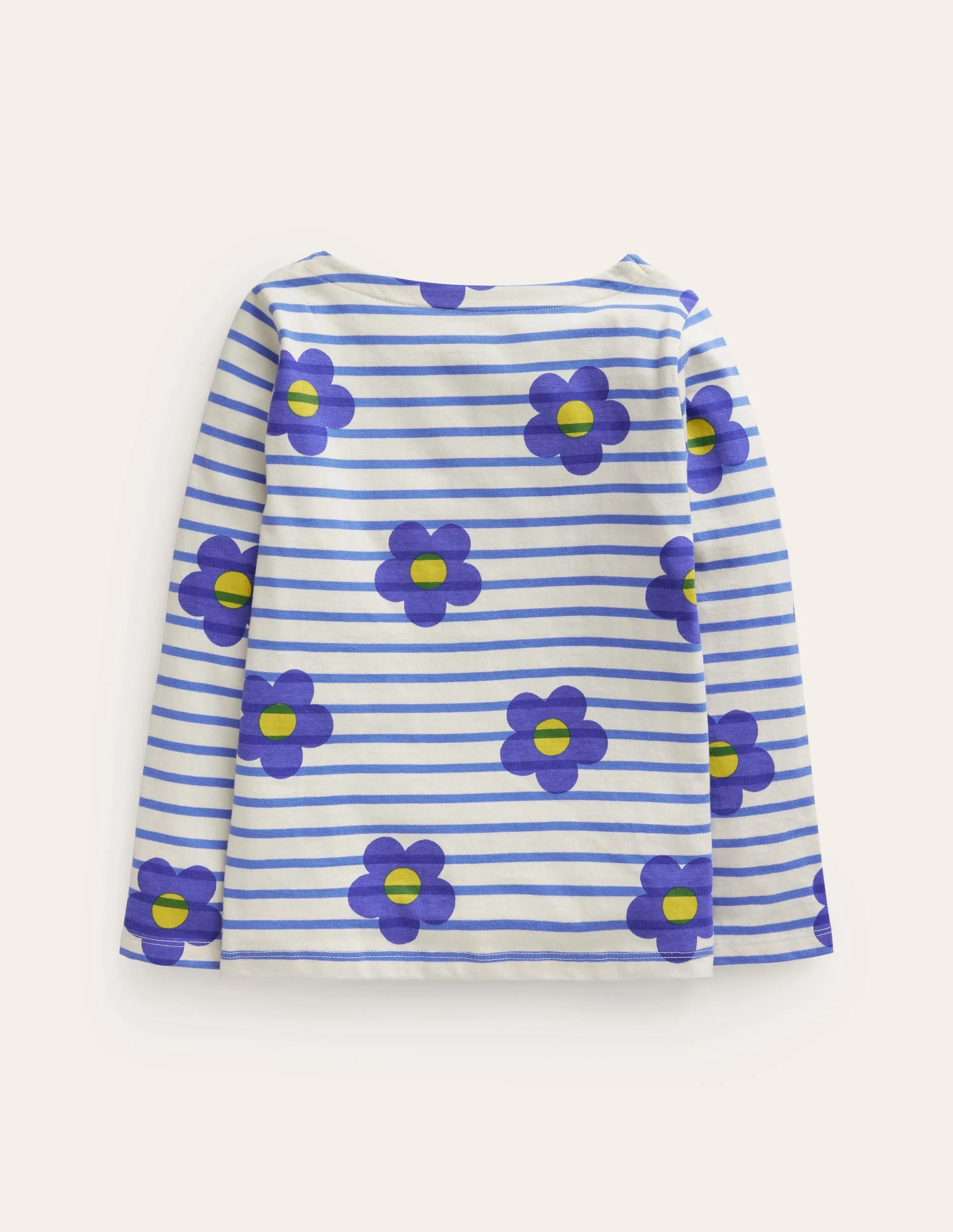 Fun Breton-Blue Flower
