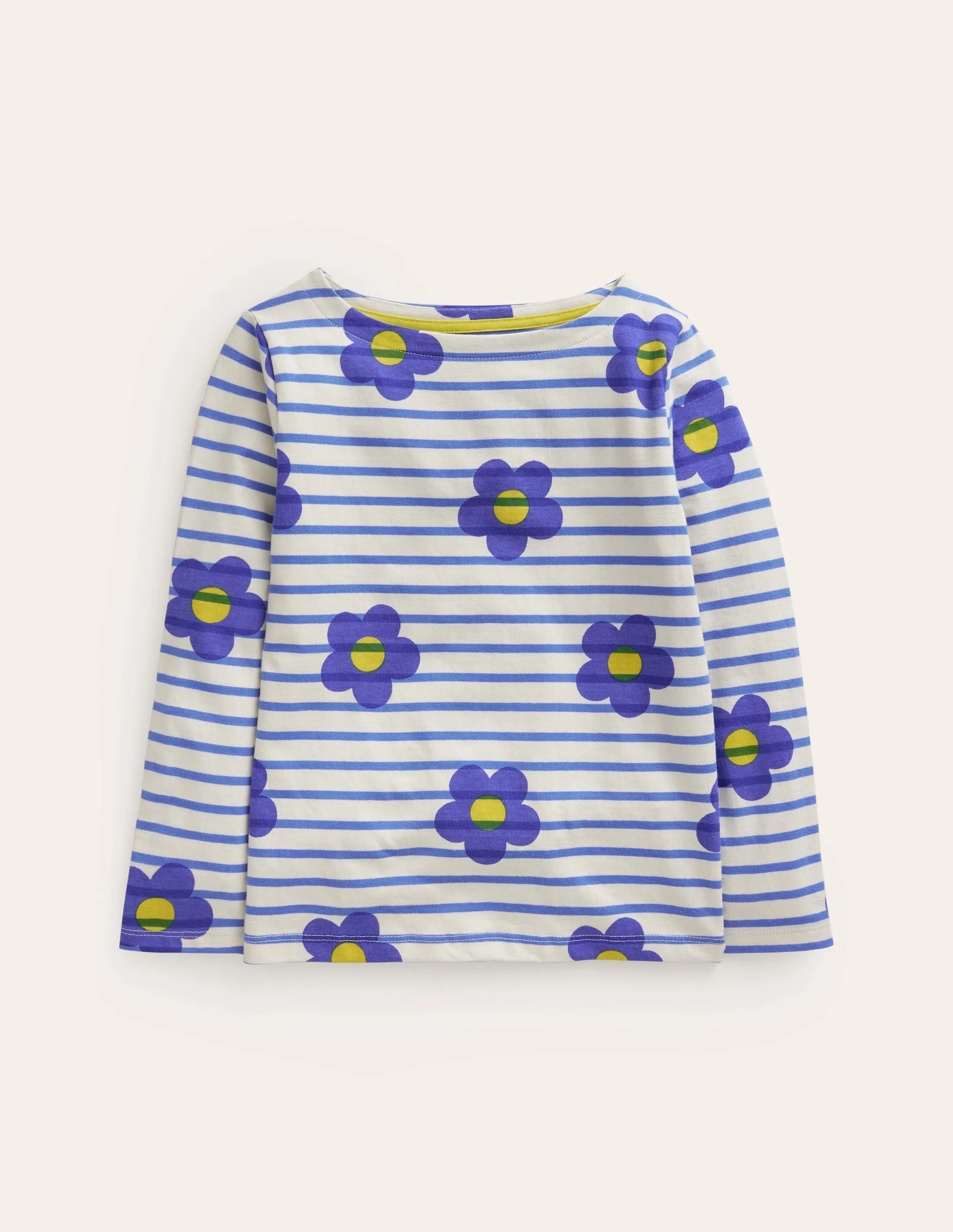 Fun Breton-Blue Flower