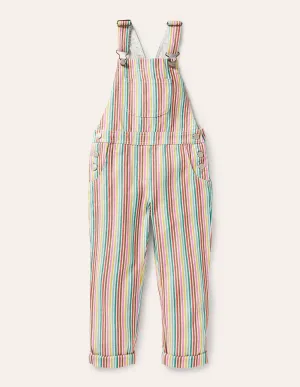 Fun Dungaree-Multi Ticking