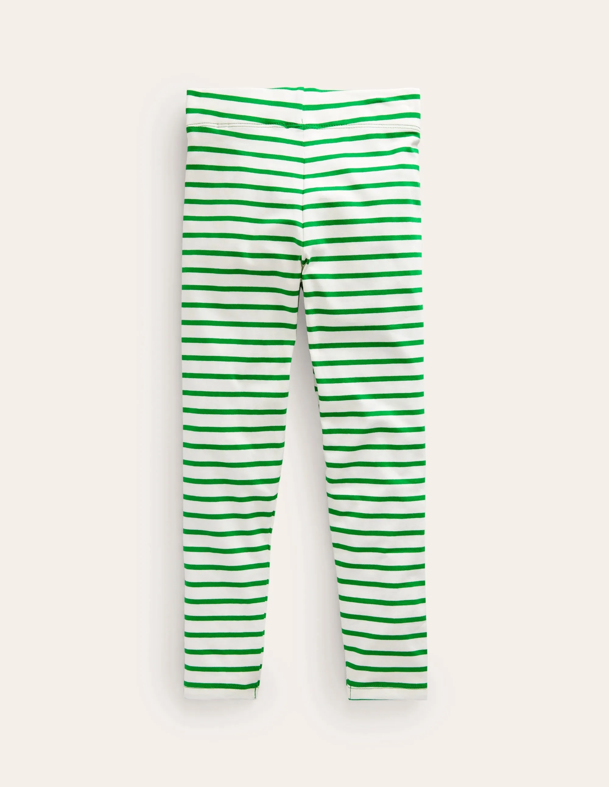 Fun Leggings-Green/Ivory