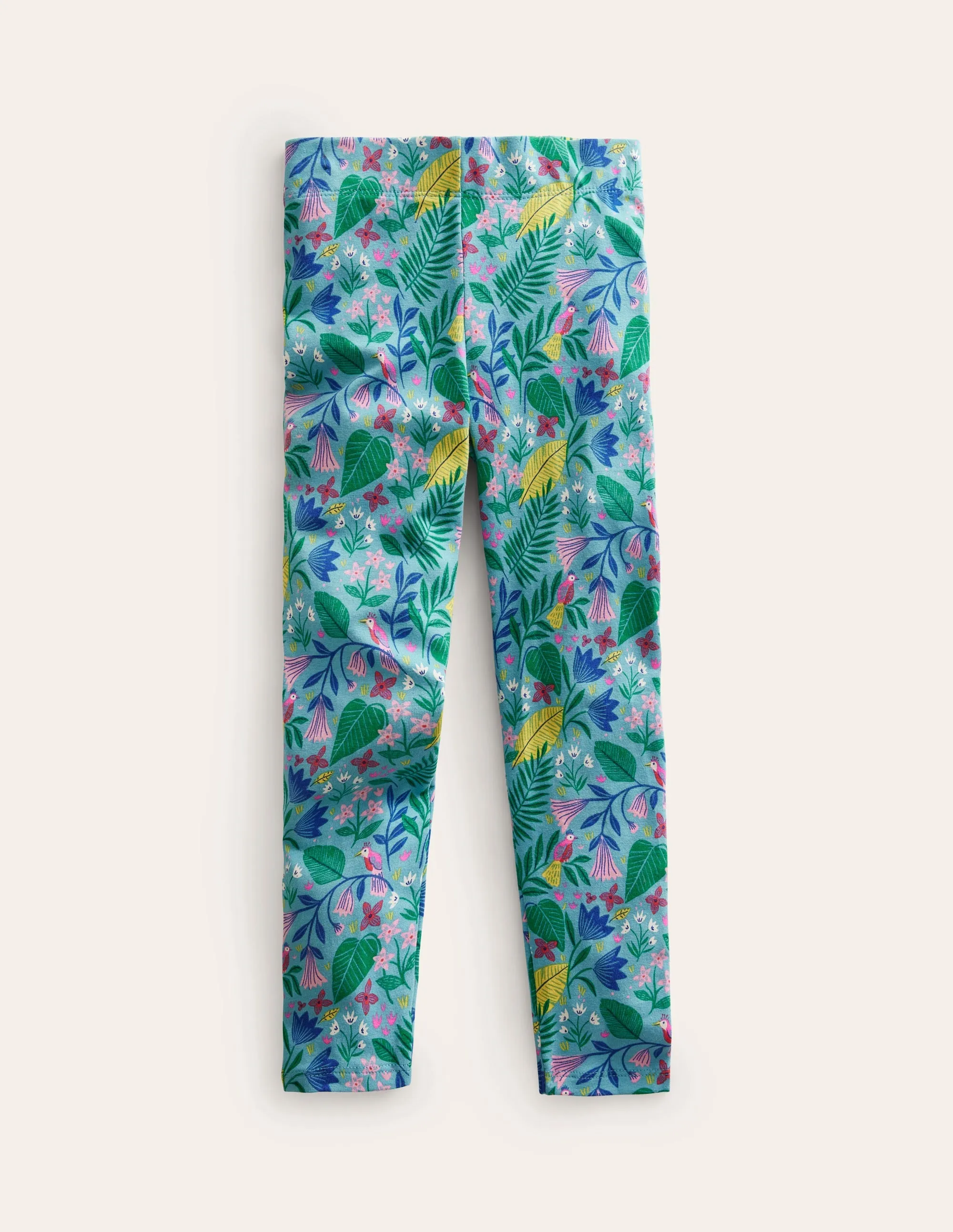 Fun Leggings-Multi Parrot