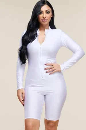 FUN LIFE ROMPER - WHITE