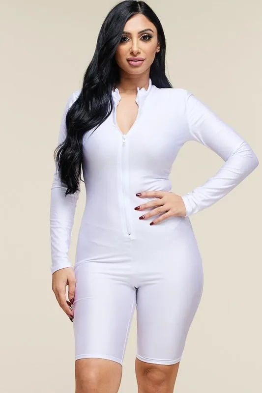 FUN LIFE ROMPER - WHITE