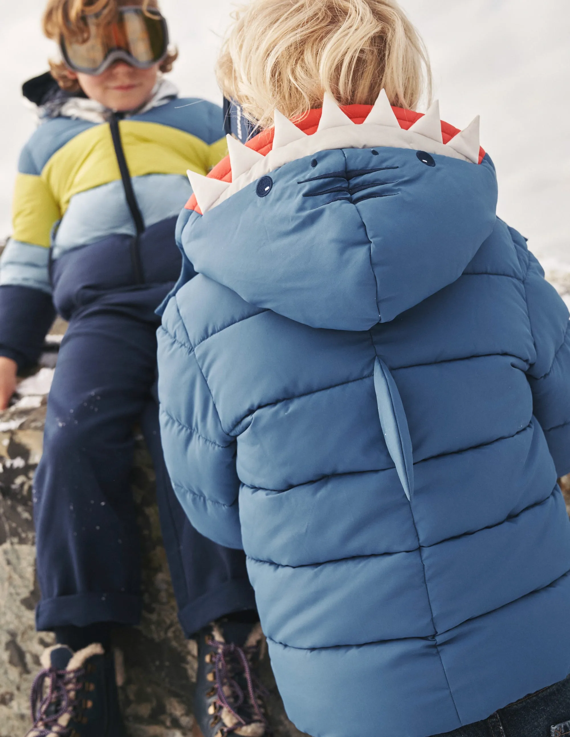 Fun Padded Jacket-Shark