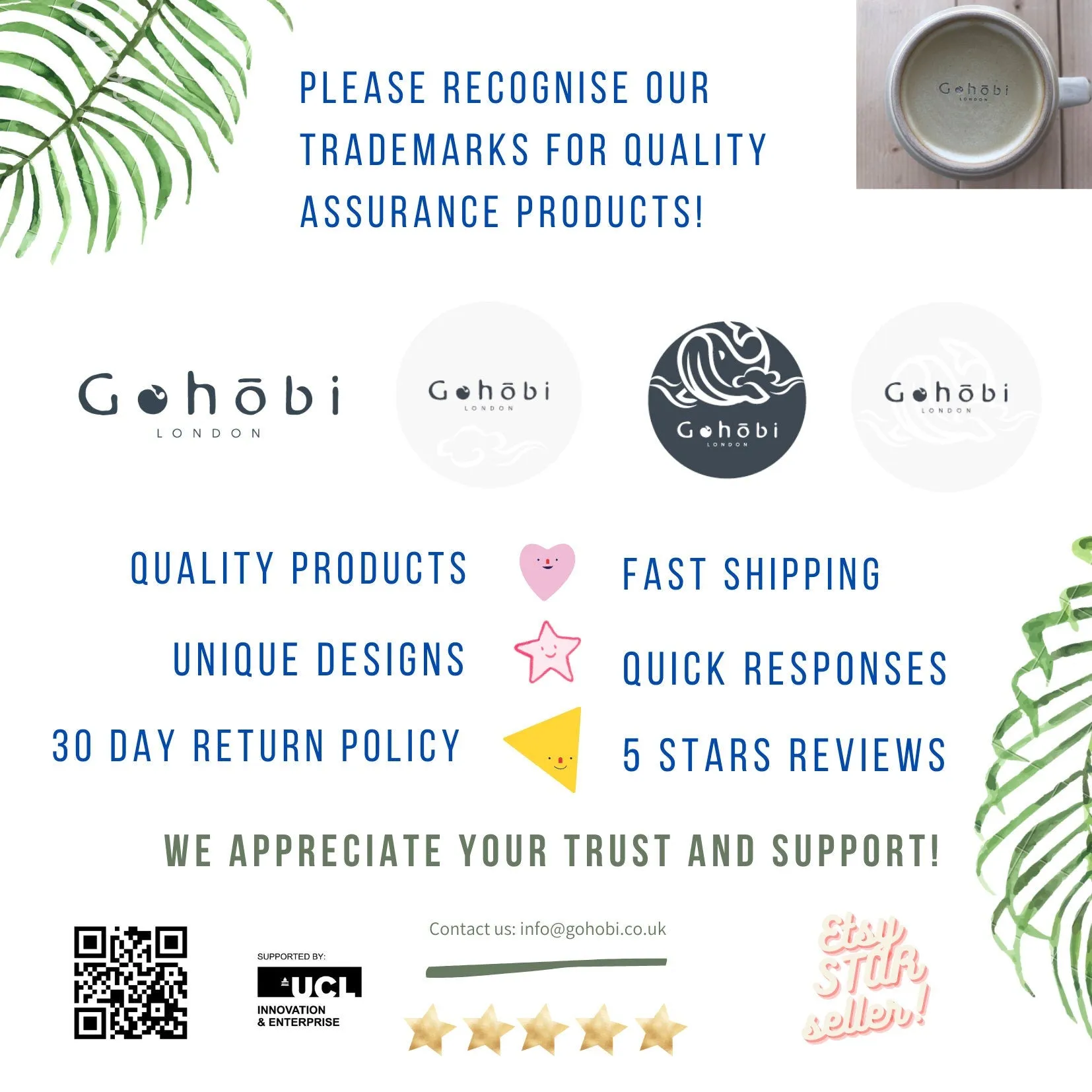 Gohobi Heart Wooden Resin Coaster (11cm)