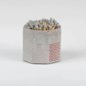 Grey Match Holder w/ Striker and Grey Matches