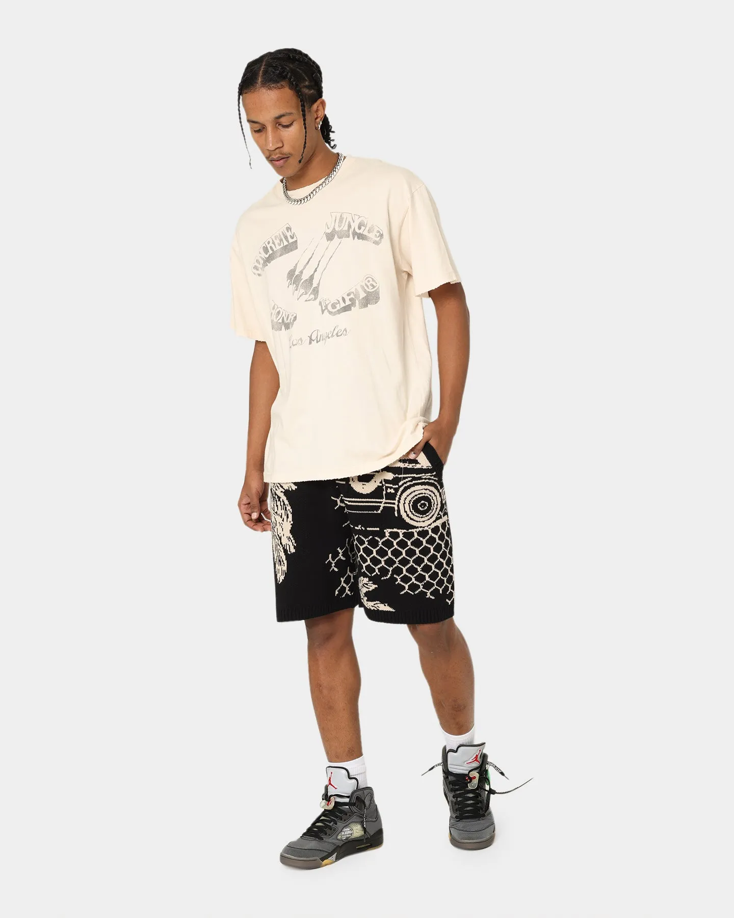 Honor The Gift Concrete Jungle T-Shirt Cream