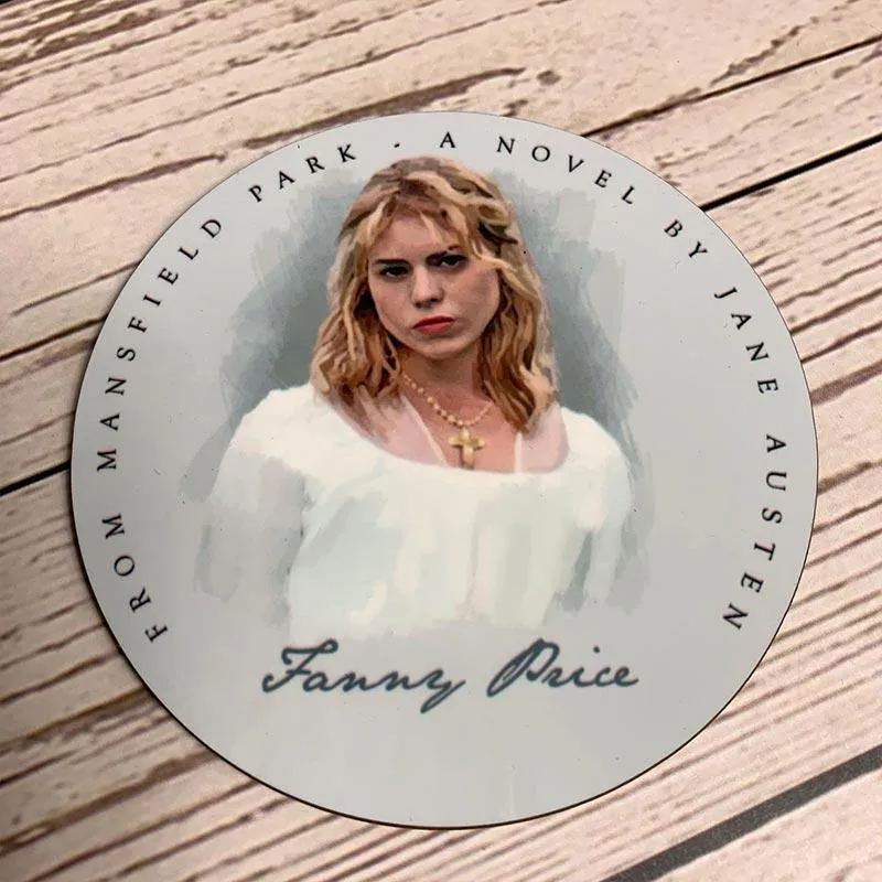 Jane Austen Coasters - Heroines Design