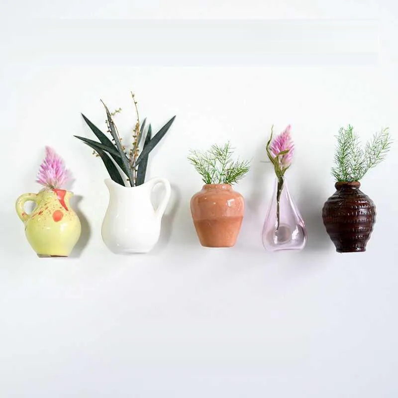 LAST DAY PROMOTION -50% OFFMini Ceramic Vase Fridge Magnet
