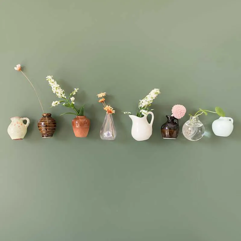 LAST DAY PROMOTION -50% OFFMini Ceramic Vase Fridge Magnet