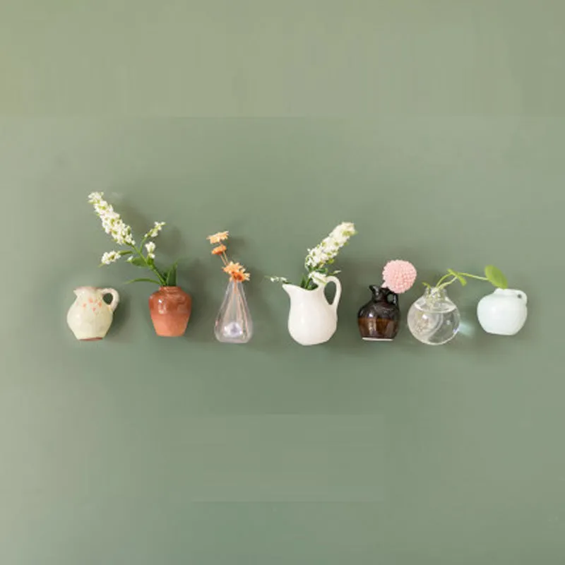 LAST DAY PROMOTION -50% OFFMini Ceramic Vase Fridge Magnet