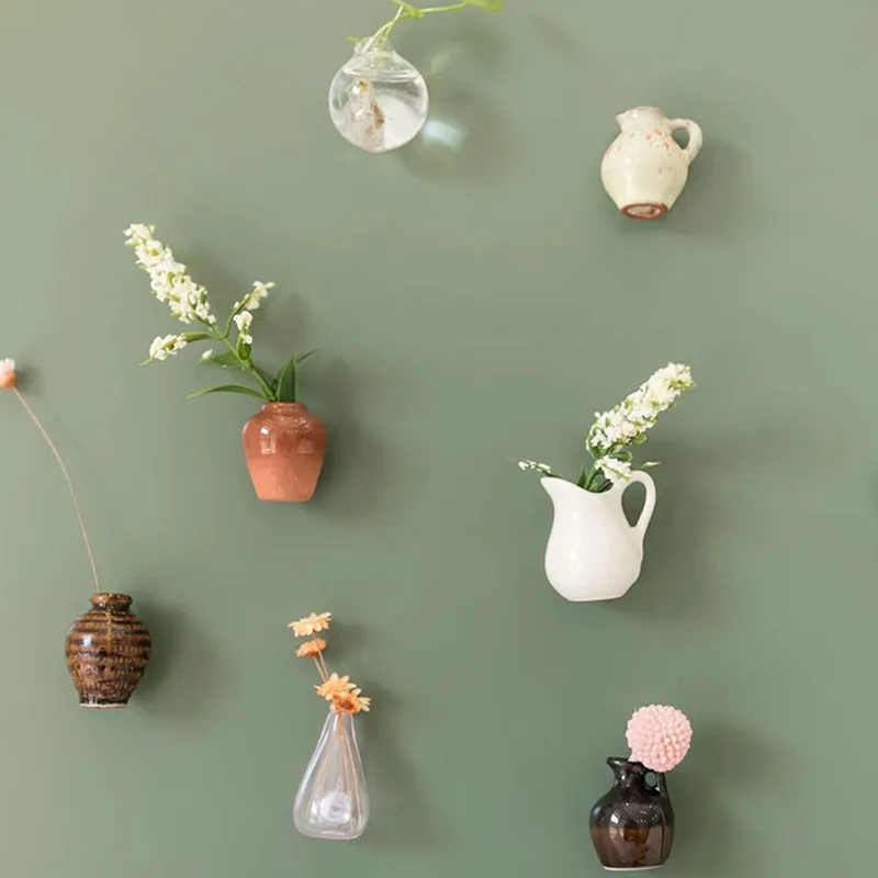LAST DAY PROMOTION -50% OFFMini Ceramic Vase Fridge Magnet
