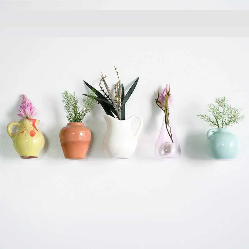 LAST DAY PROMOTION -50% OFFMini Ceramic Vase Fridge Magnet