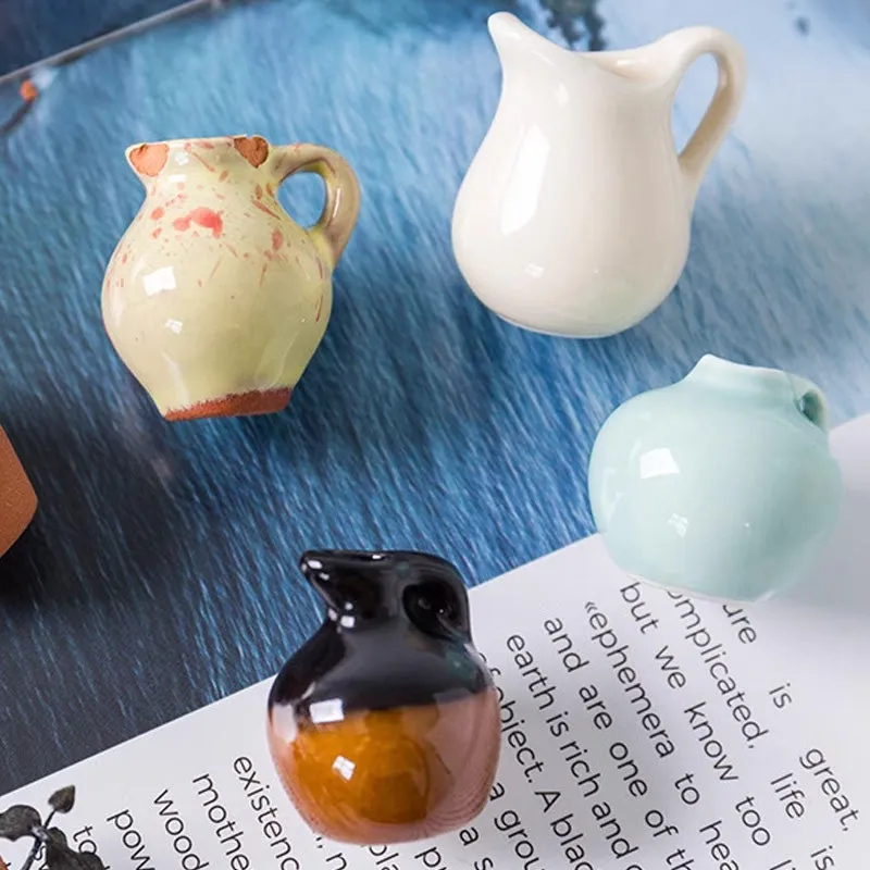 LAST DAY PROMOTION -50% OFFMini Ceramic Vase Fridge Magnet
