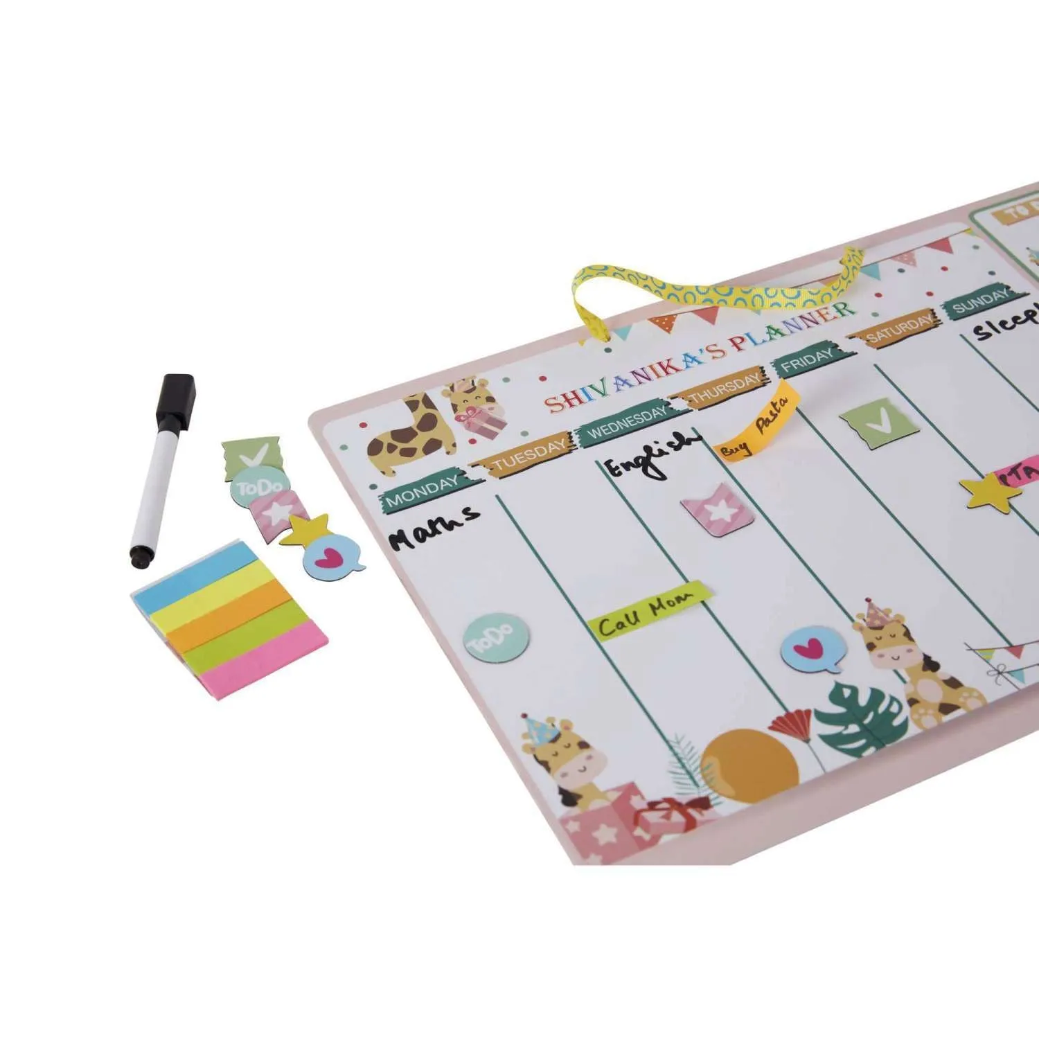 Magnetic Planner - Happy Giraffe