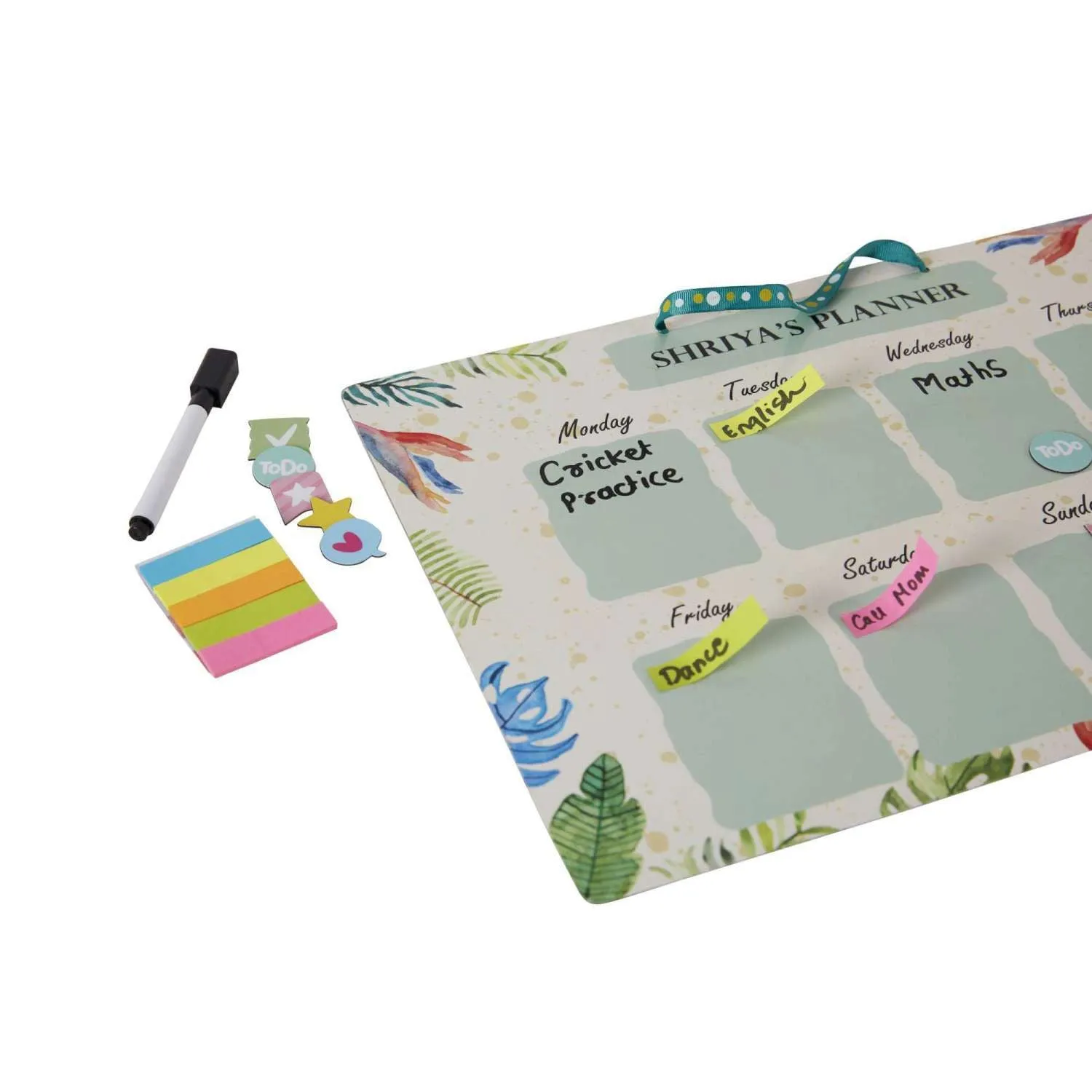 Magnetic Planner - Happy Leaves