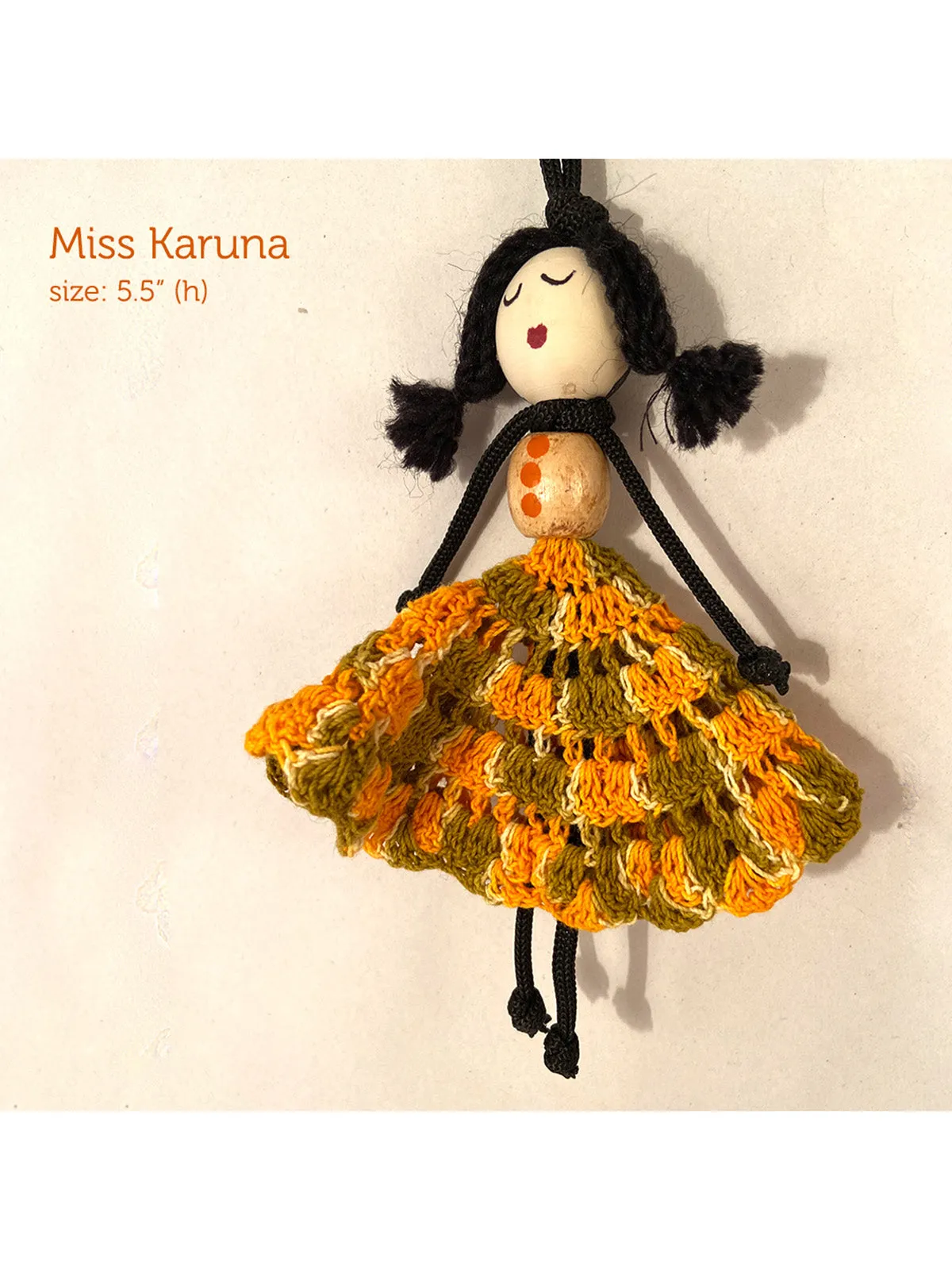Miss Karuna hanging