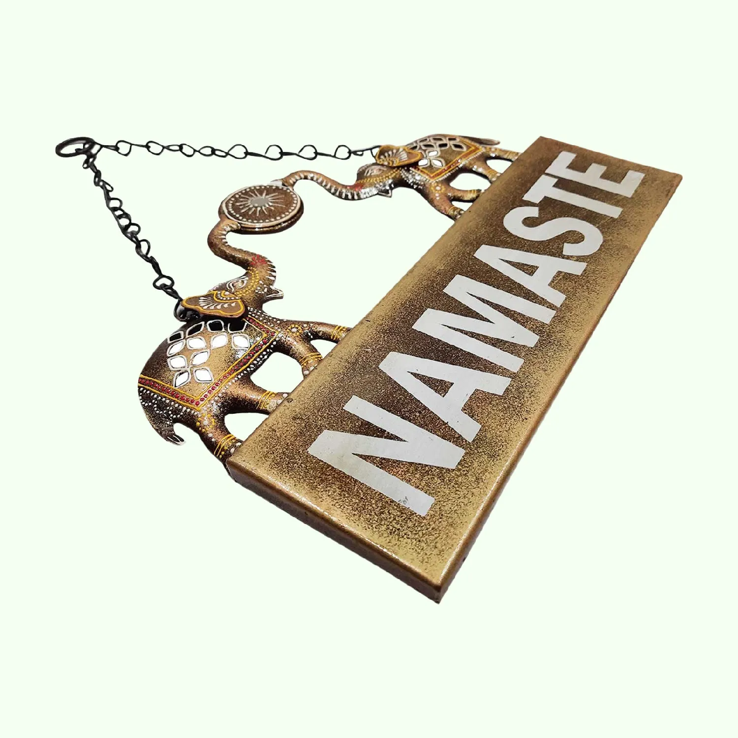Namaste Handpainted Wall Hanging