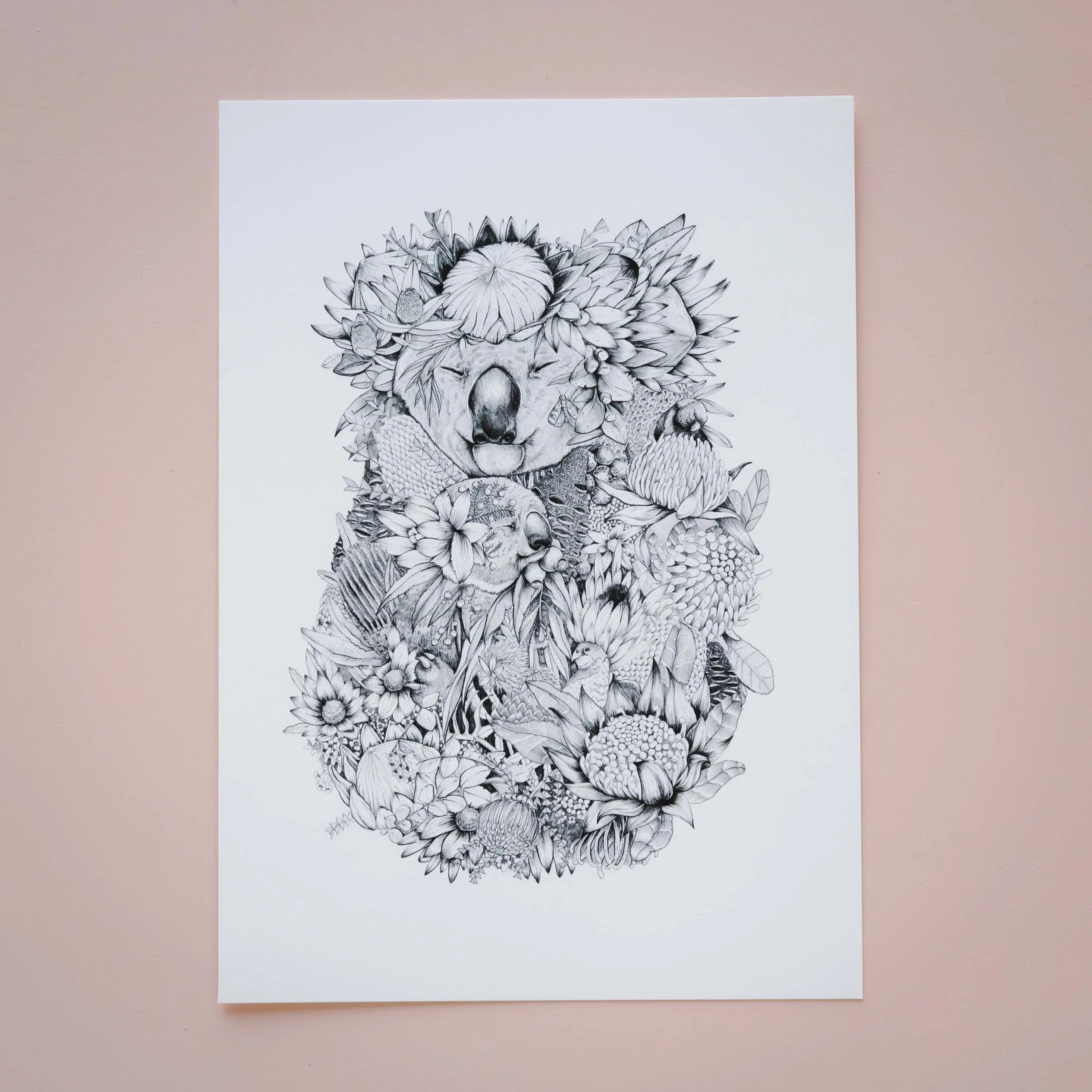 Native Slumbers Giclée Print
