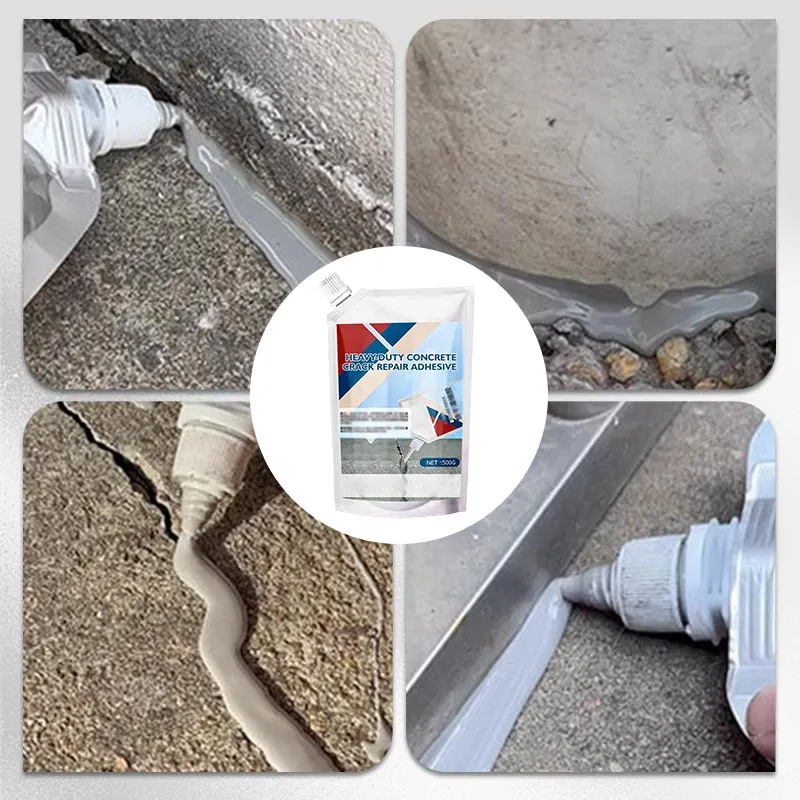 New UpgradeHeavy-Duty Concrete Crack Repair Adhesive