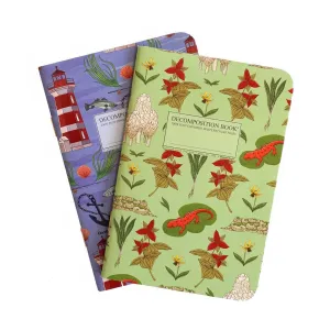 Recycled Time   Place Notebook Set (Montauk   Catskills)