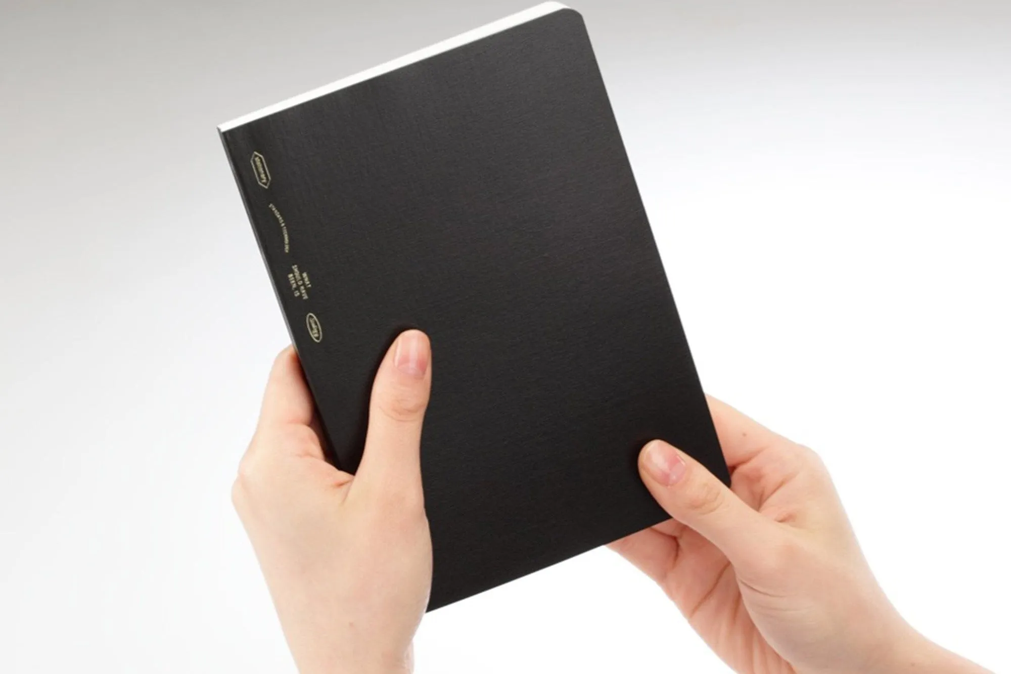 Stalogy 365Days Notebook - A5 - Blank - 368 Pages - Black